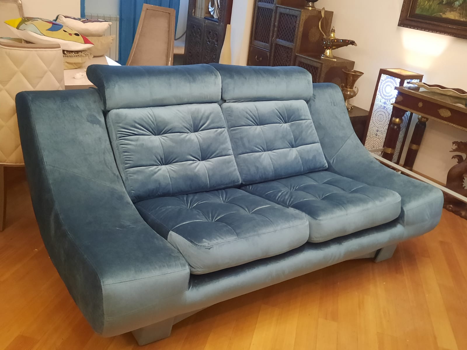 Обивка дивана на дому. Великий Устюг